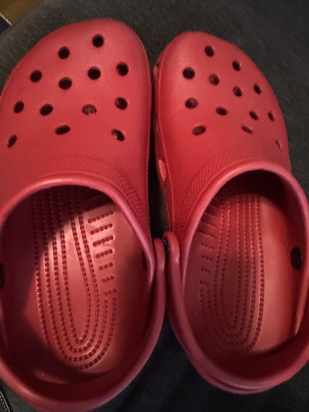 Women’s Red Slip-On Clog - Comfortable Everyday Shoe